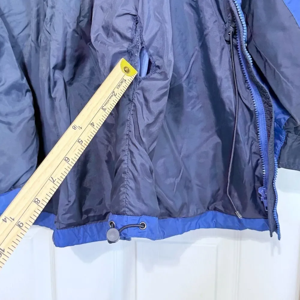 L.L. Bean Navy Blue Raincoat Size XL